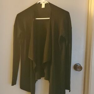 H&M Black Open Front Cardigan